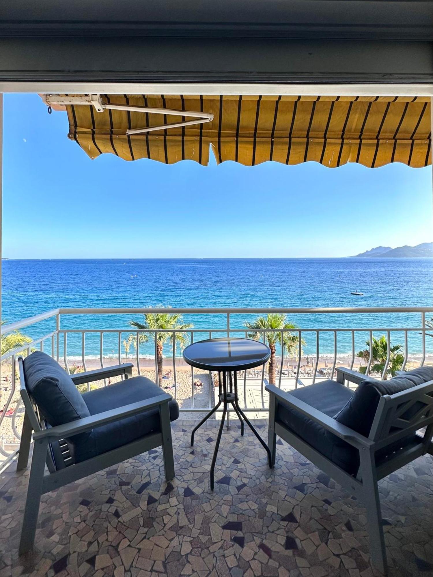 Plage Du Midi- Vue Sur Mer Standing Presta Cannes Buitenkant foto